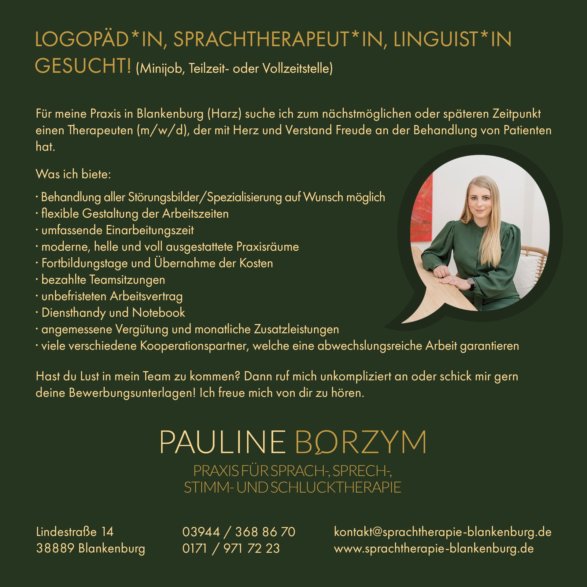 Stellenausschreibung